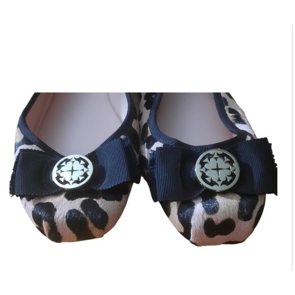 Kate Spade Fontana Womens Animal Print Ballet Flats Size 9 1/2M NWOT - Picture 4 of 9
